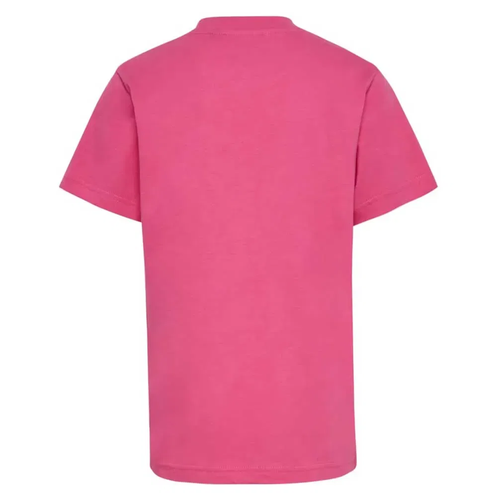 Детская футболка с принтом Regular Graphic Hummel, Pink — фото 2