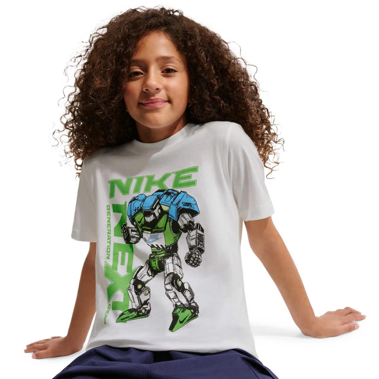 Футболка для мальчиков NSW Tee Next Gen Nike, белый — фото 3