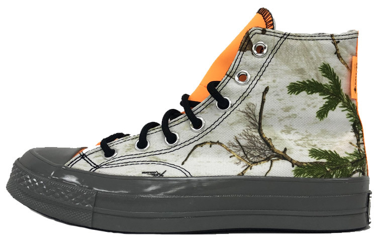 Converse Конверсы парусиновой обуви 1970-х годов унисекс, Белый камуфляж