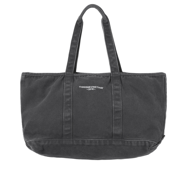 

Сумка washed canvas tote bag Thisisneverthat, черный