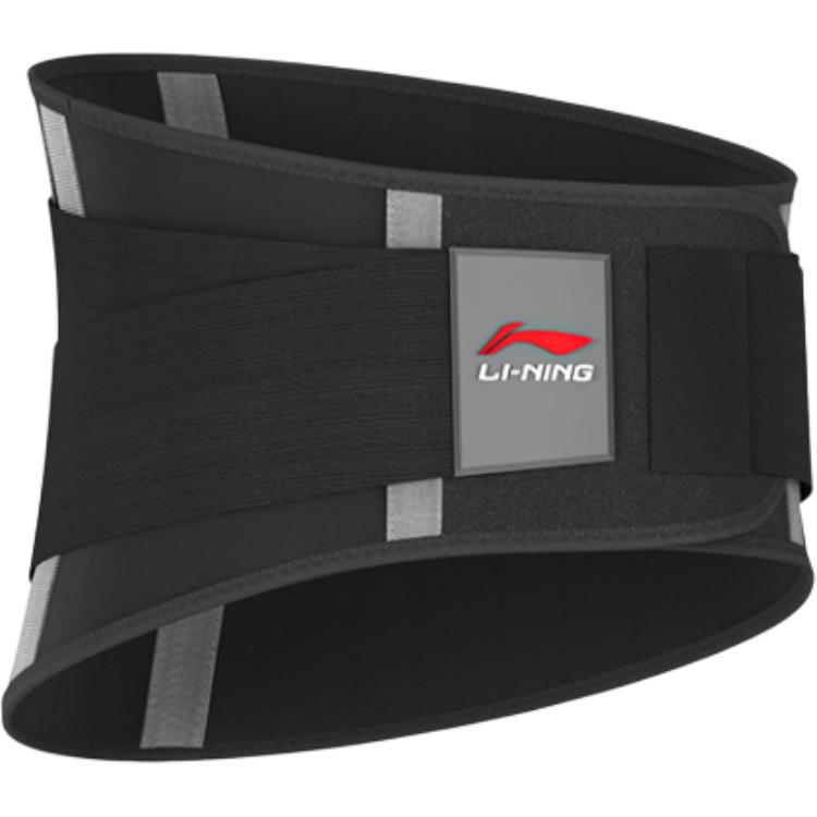 

Бандаж для спины Elastane, Polyester для бега и фитнеса Unisex LINING, Black[Office Sitting Buddy]][7 Support Stripes