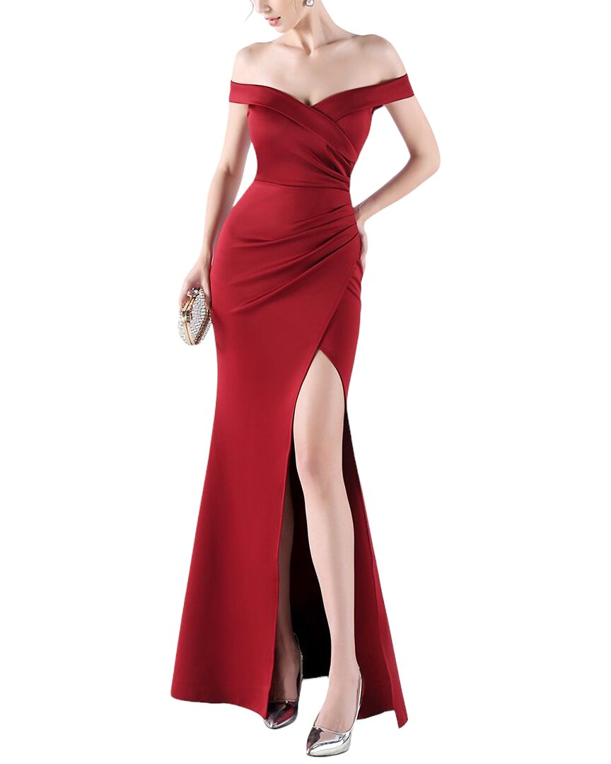 

KALINNU Макси-платье, красный