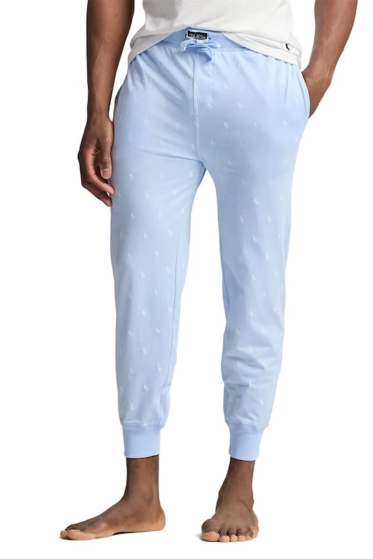 

Хлопковые пижамные брюки Polo Ralph Lauren, синий