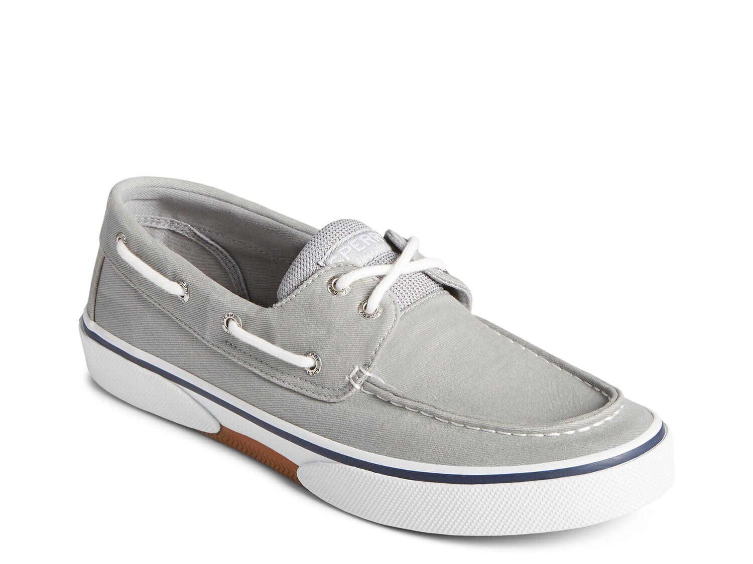 

Туфли-лодочки Sperry Halyard с двумя люверсами, серый
