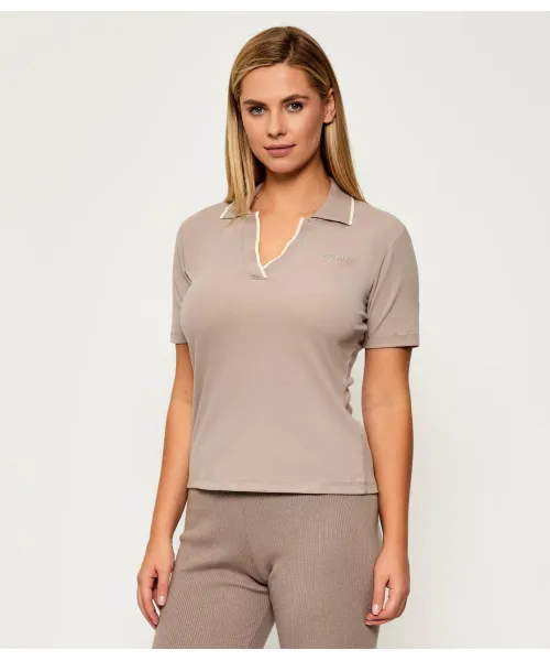 

Свитер Дора Slim fit Guess Active, бежевый