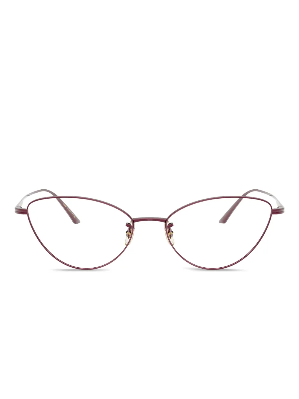 

Очки 1988RX в оправе 'кошачий глаз' Oliver Peoples, красный