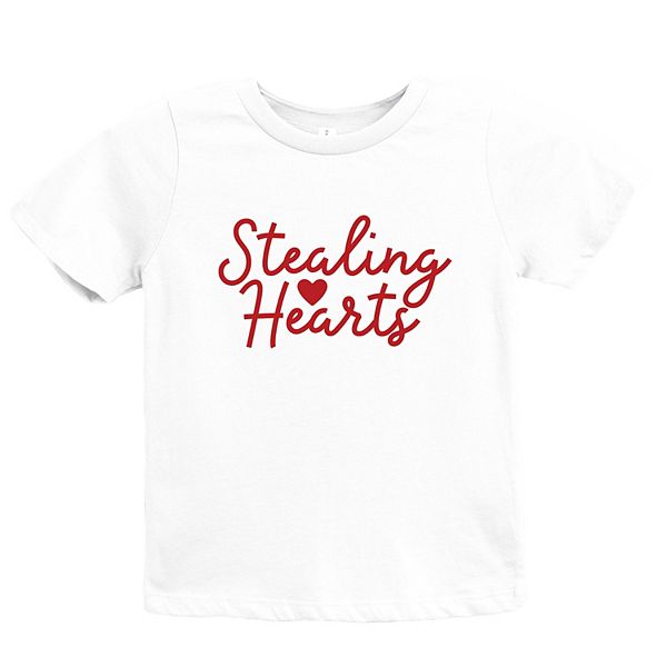 

Футболка с принтом Stealing hearts cursive The Juniper Shop, White