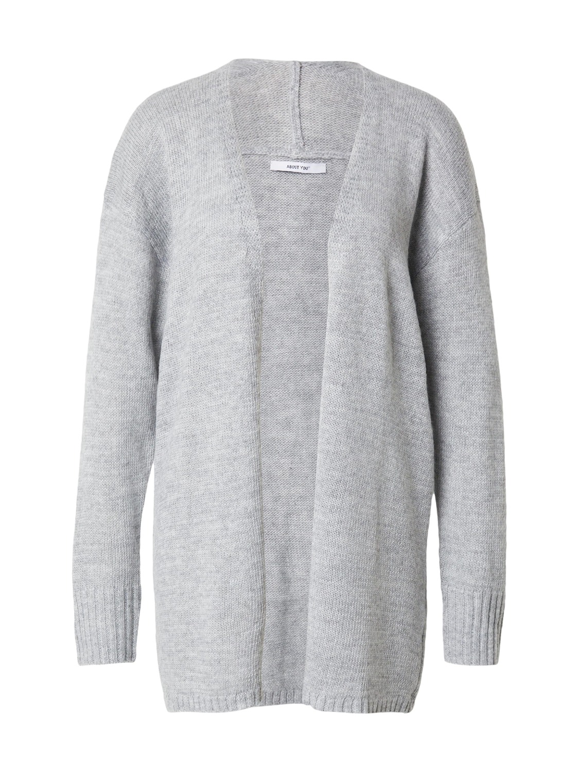 

ABOUT YOU Кардиган 'Julika' в крапинку, цвет Mottled Grey