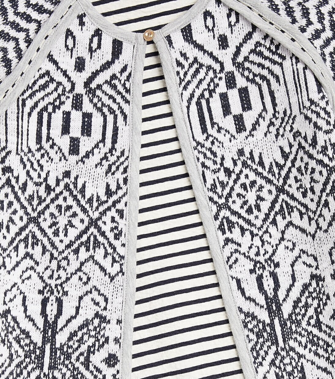 Двусторонняя куртка из жаккарда из смесового хлопка Scotch & Soda Kids, Night Intarsia — фото 3