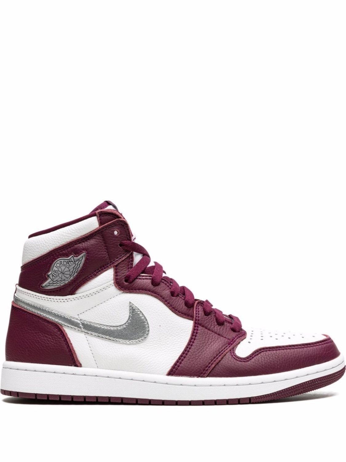 

Кроссовки Air 1 Retro High OG Bordeaux Jordan, красный