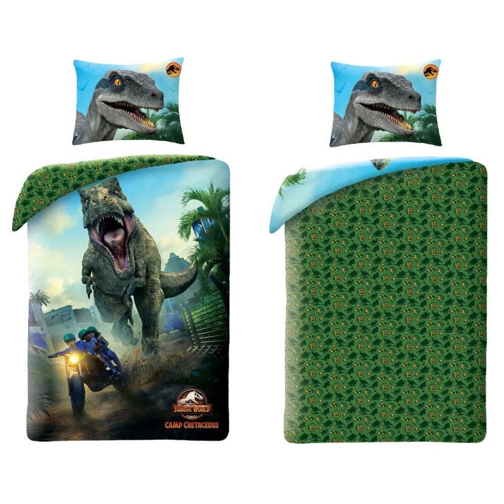 

Комплект постельного белья Jurassic World Camp Меловая микрофибра 135/140х200 60х70 см