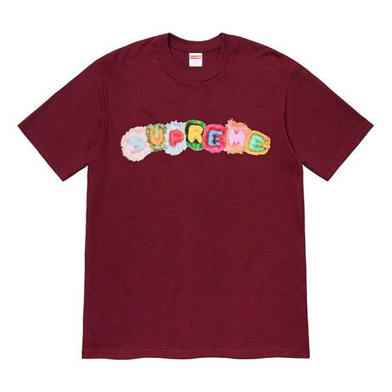 

Футболка fw19 week 7 pillows tee logo tee Supreme, красный