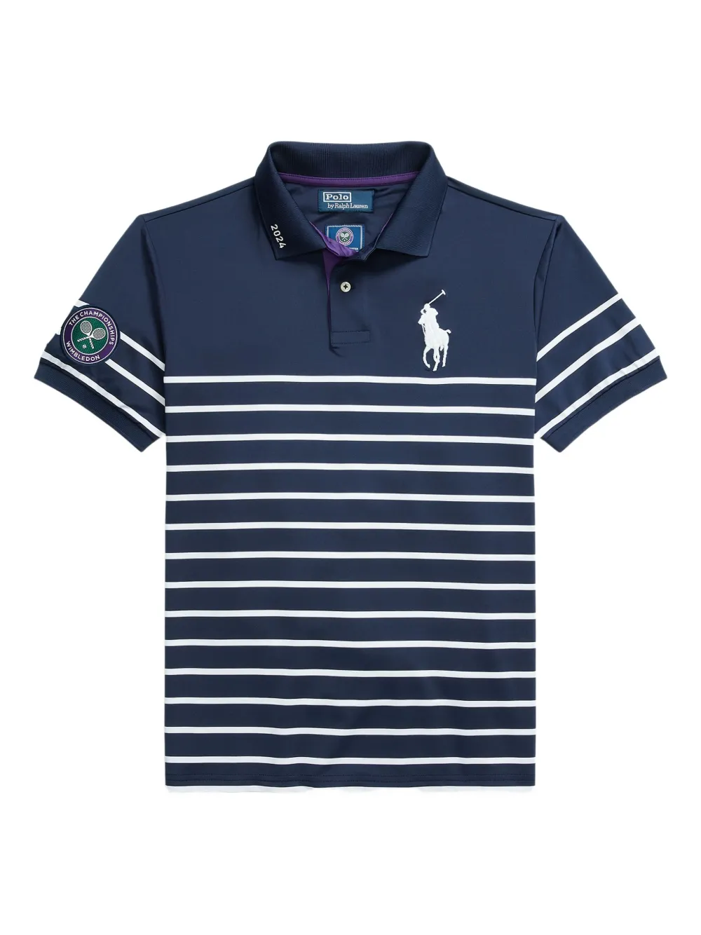 

Рубашка поло в полоску POLO RALPH LAUREN, синий
