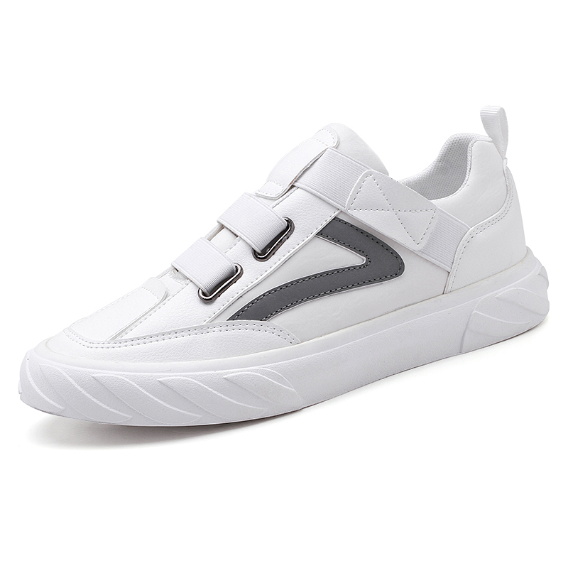 

TELENT Износостойкие дышащие низкие скейтерские кроссовки мужские белые, цвет White