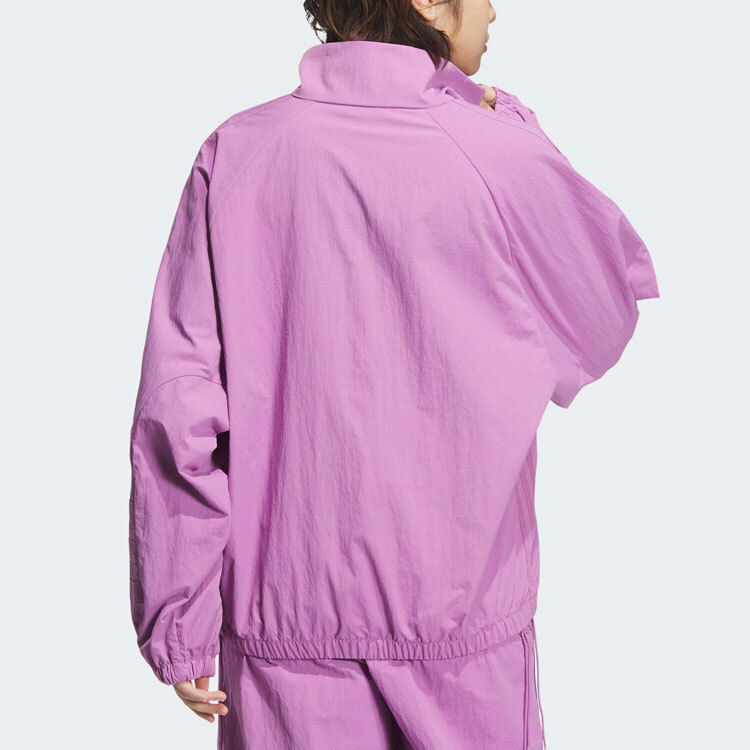 Женская куртка с оборками, цвет фиолетовый Adidas Originals — фото 3