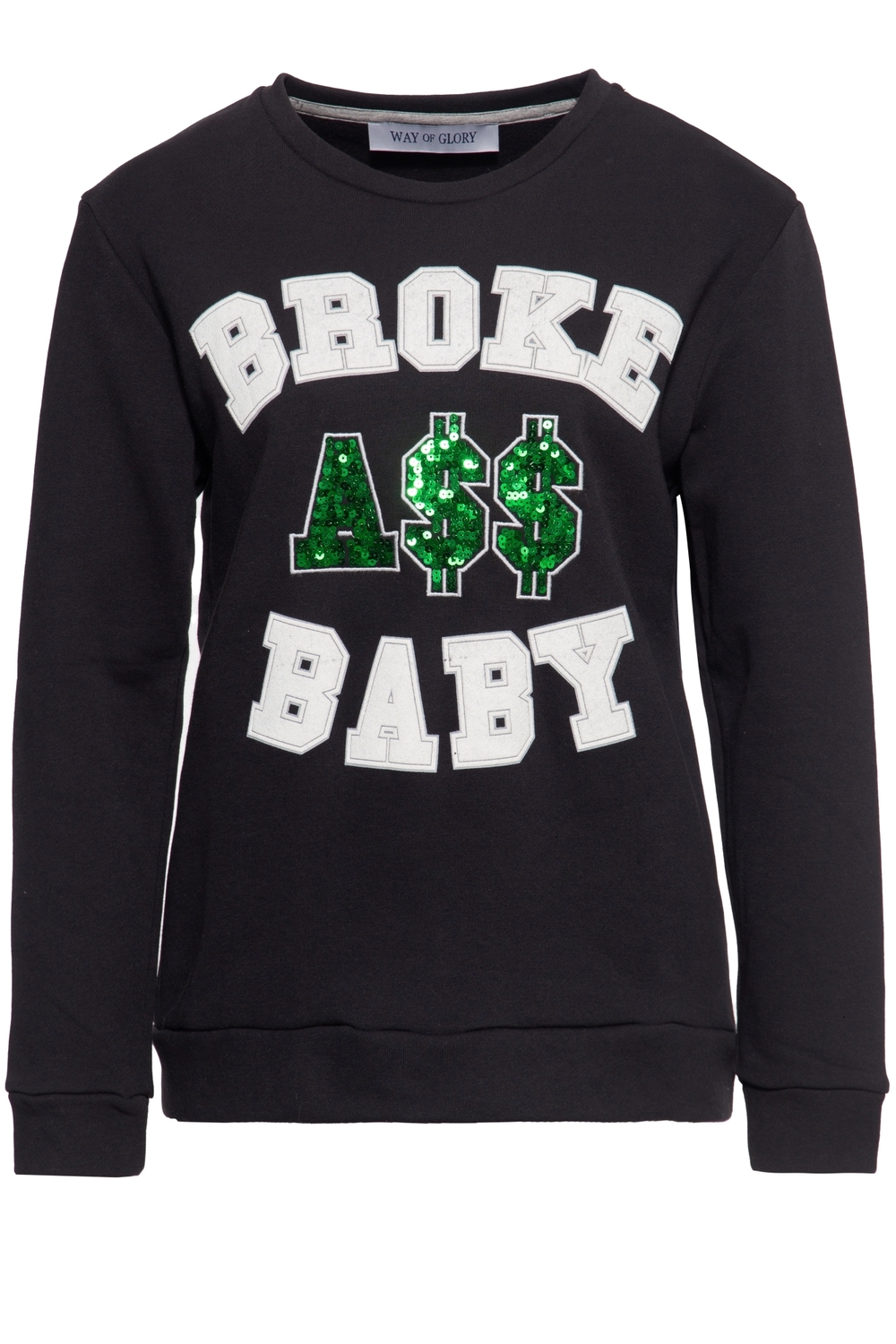 

Толстовка Way of Glory Way of Glory Damen Sweater, черный