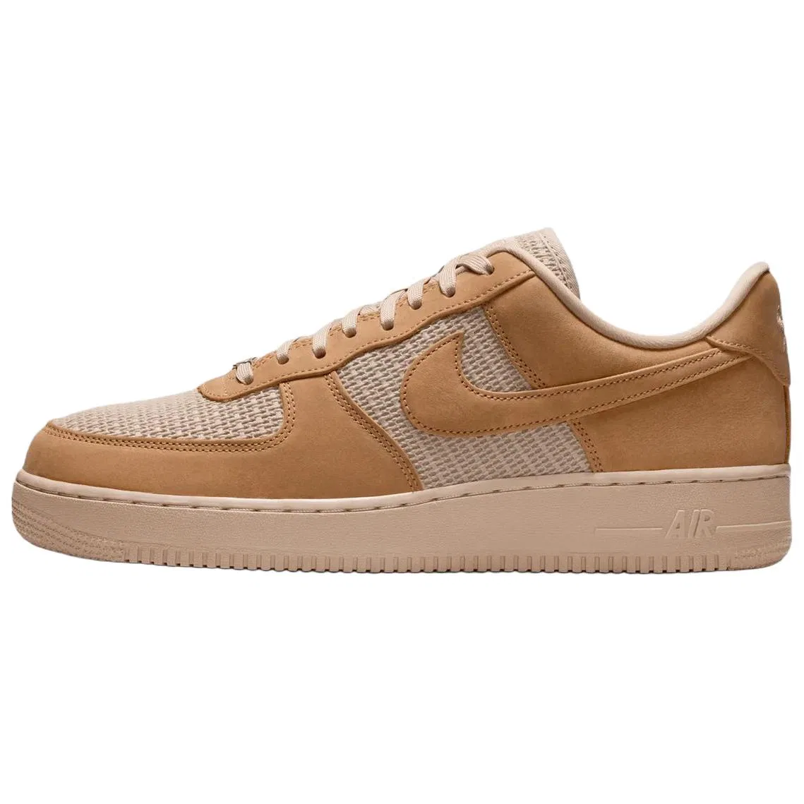 Кроссовки скейтбординговые Nike Air Force 1 Linen Brown