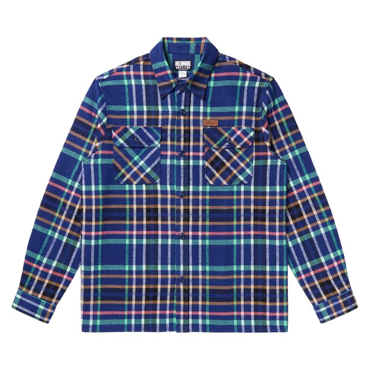 

Рубашка Billionaire Boys Club Mecca Shirt 'Medieval Blue', синий