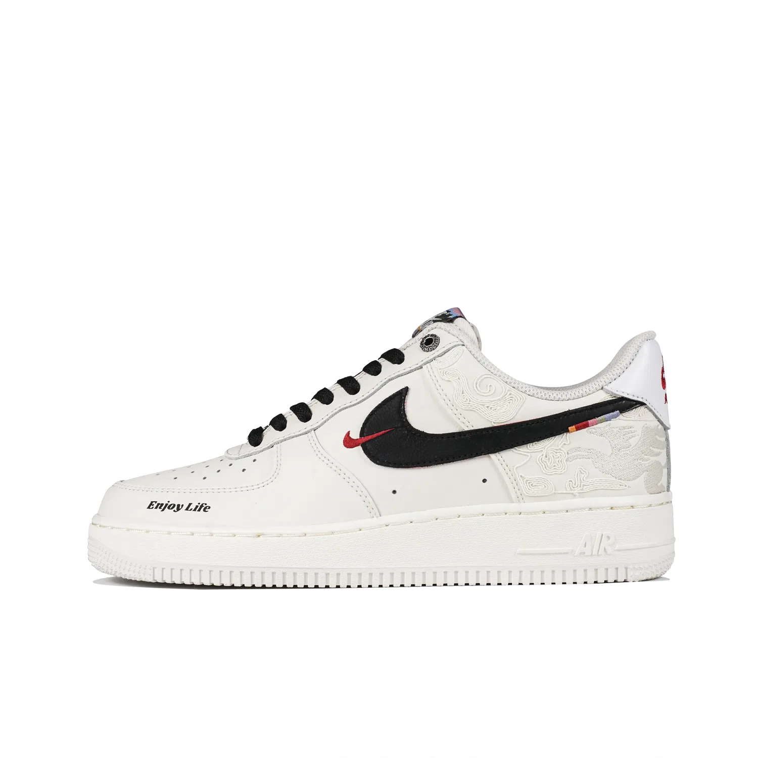 Кроссовки скейтбординг Nike Air Force 1 Low белые — фото 3