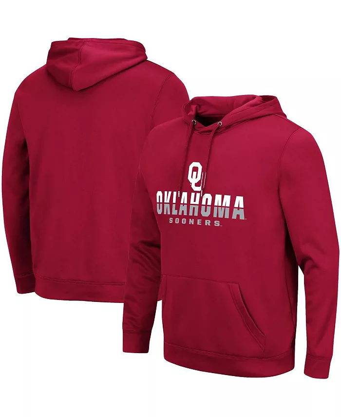 

Мужская толстовка с капюшоном Oklahoma Sooners Lantern Colosseum, красный