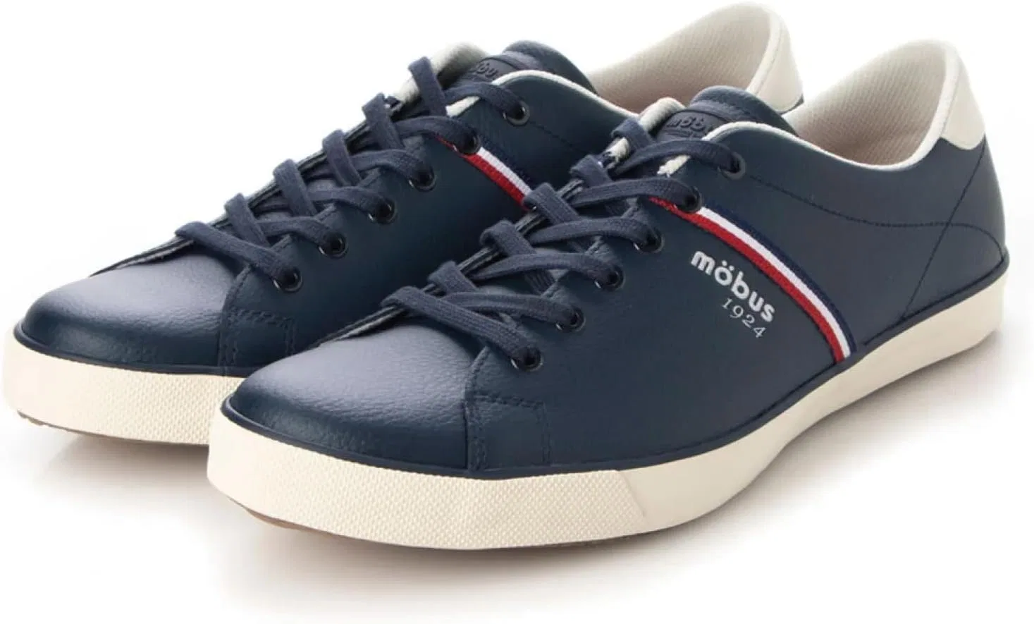 MOBUS(モーブス) Кожаные кроссовки унисекс Melnik, Navy Blue France