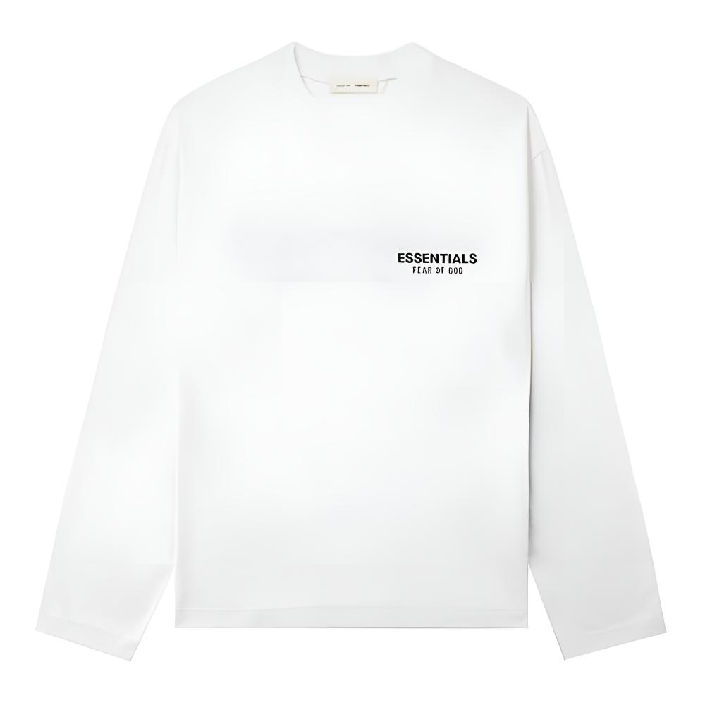 

Футболка с длинным рукавом Men's Fear Of God Essentials, белый