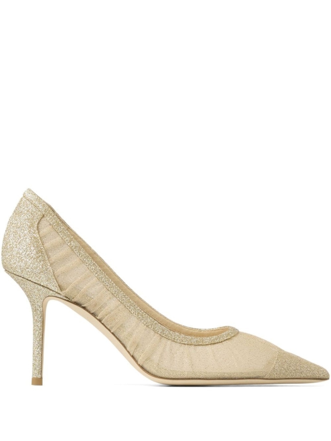 Туфли Love 85 мм Jimmy Choo, нейтральный цвет