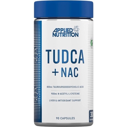 

Applied Nutrition TUDCA + NAC Добавка для поддержки печени и антиоксидантов 90 капсул по 800 мг — 30 порций
