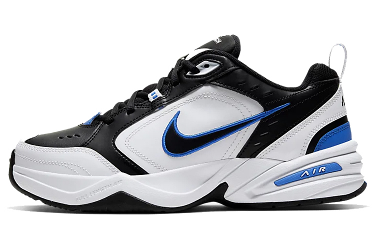 Nike Air Monarch IV Черный Белый Королевский Синий