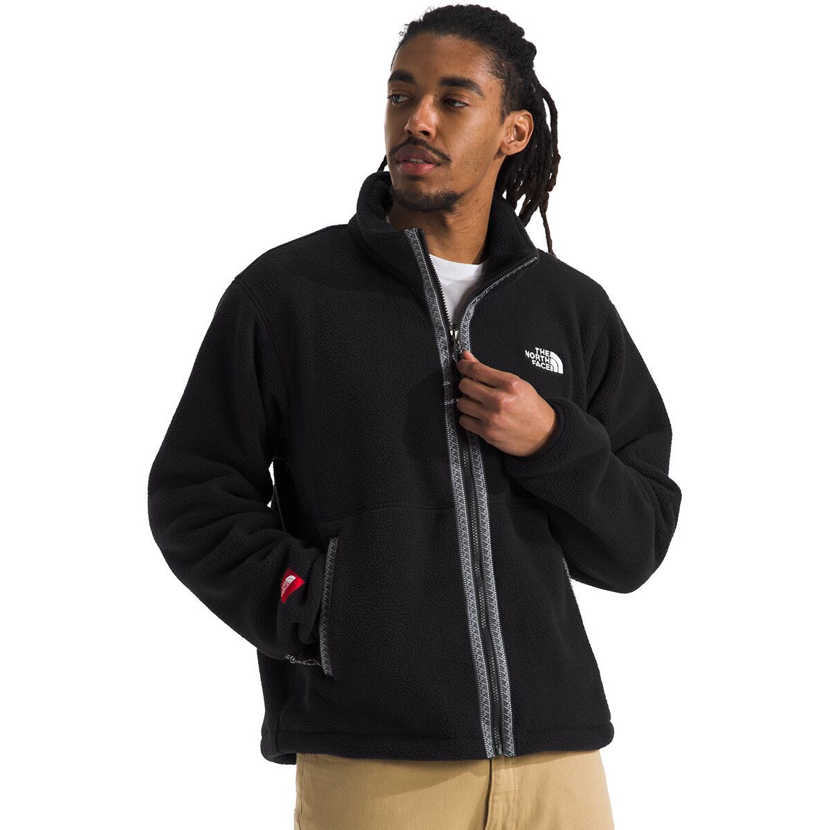 

Куртка The North Face Fleeski на молнии The North Face, черный