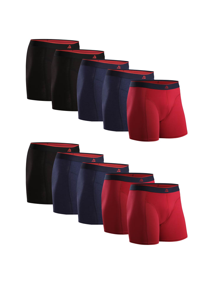 

Трусы боксеры DANISH ENDURANCE, цвет navy/black/red