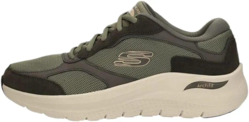 Мужские кроссовки Skechers Arch Fit 2.0 The Keep, оливковый