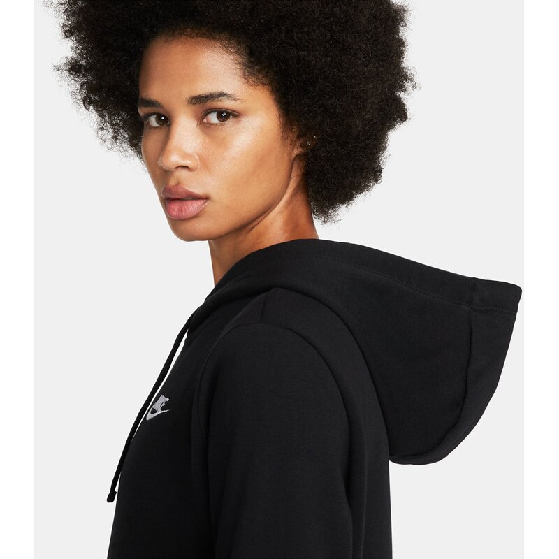 Hoodie w nsw club flc std po hdy Nike, черный — фото 4