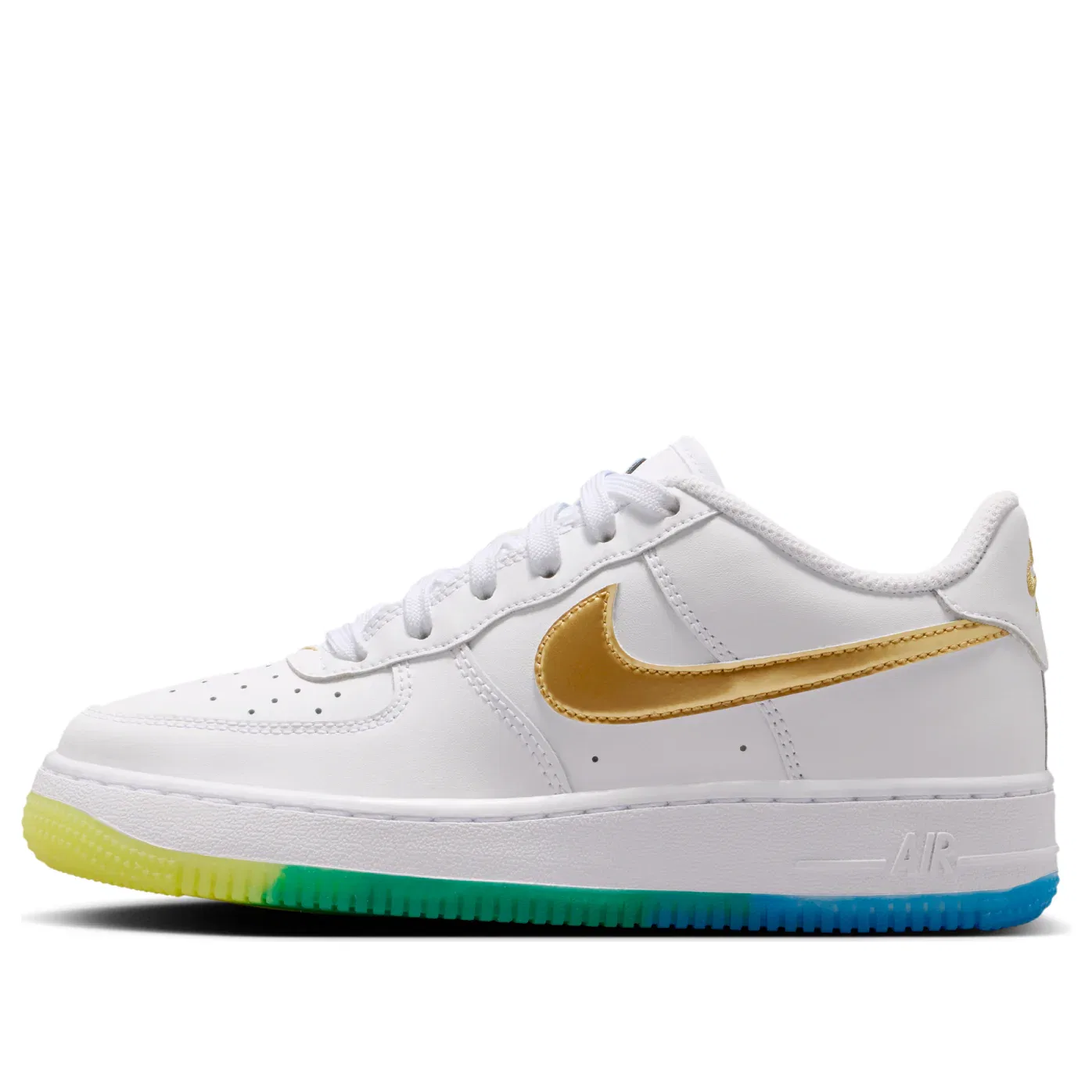 Кроссовки Nike Air Force 1 'White Soar Sonic Yellow' IR3538-100, белый