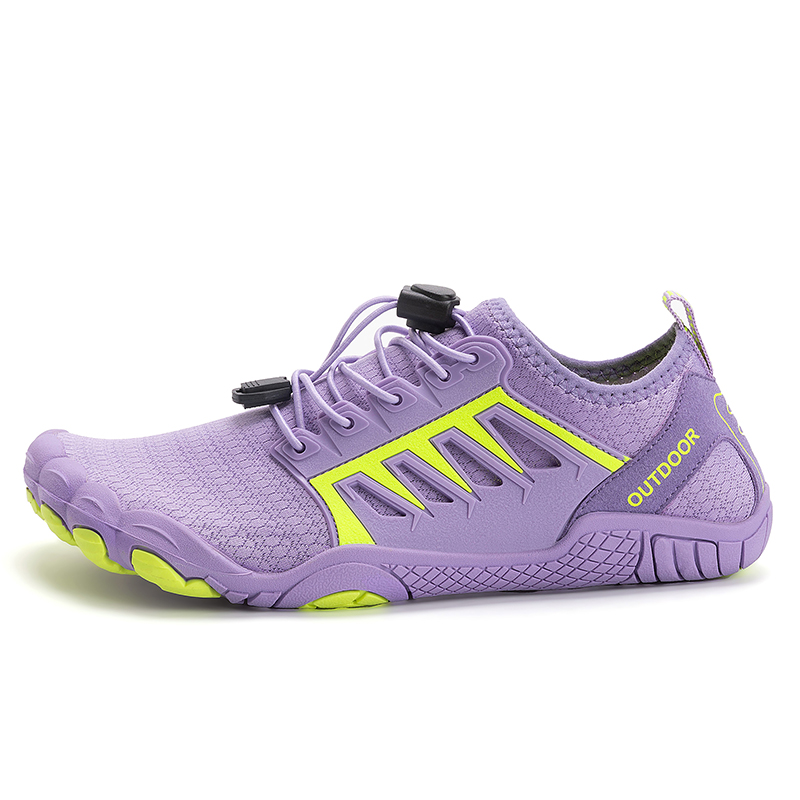 

Кроссовки Slip Resistant Anti Kick Abrasion Resistant Breathable Quick Dry Low top Kids' Outdoor Shoes Teenagers CAMKIDS, фиолетовый