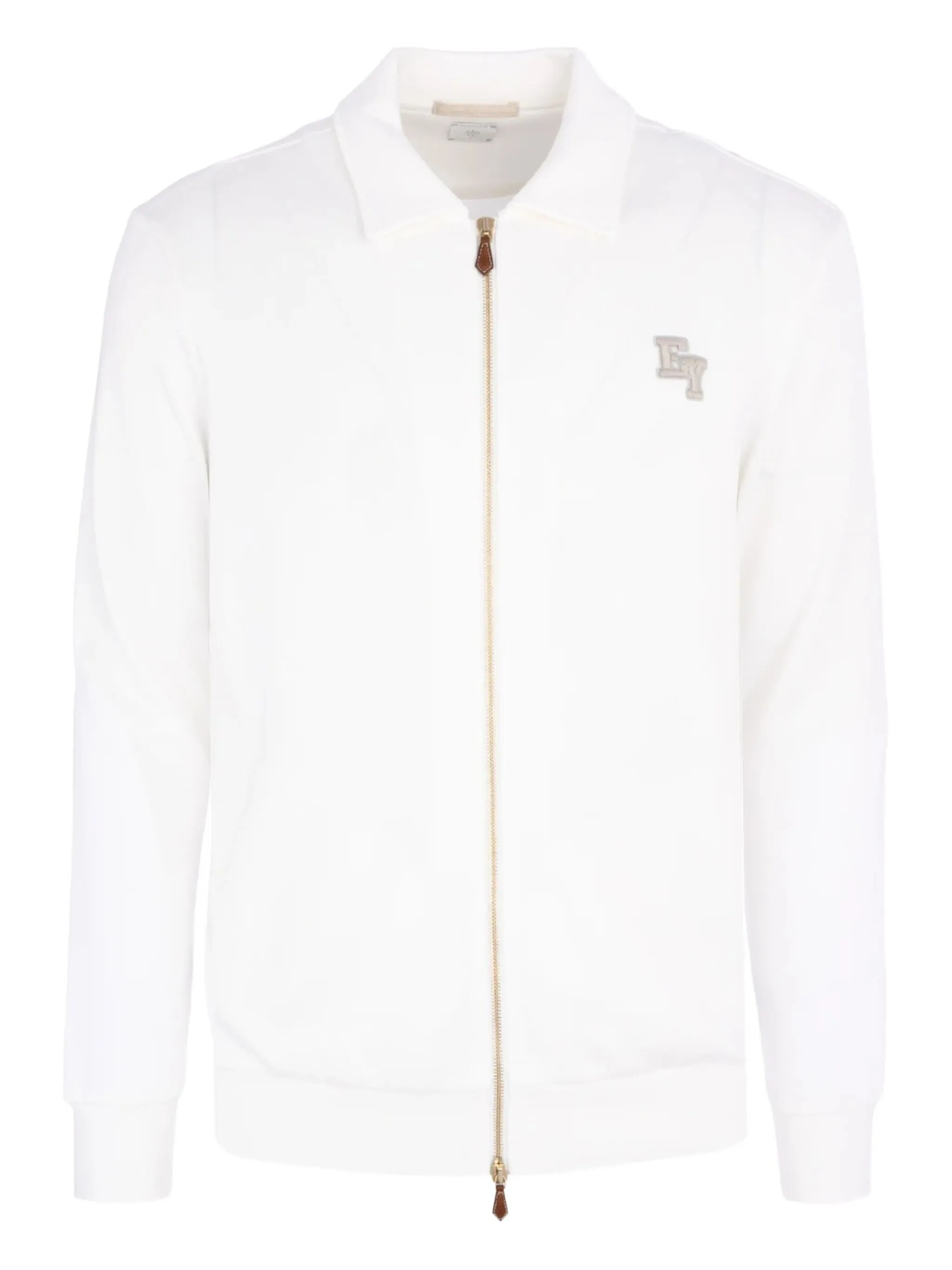 

Куртка-рубашка на молнии Eleventy, белый
