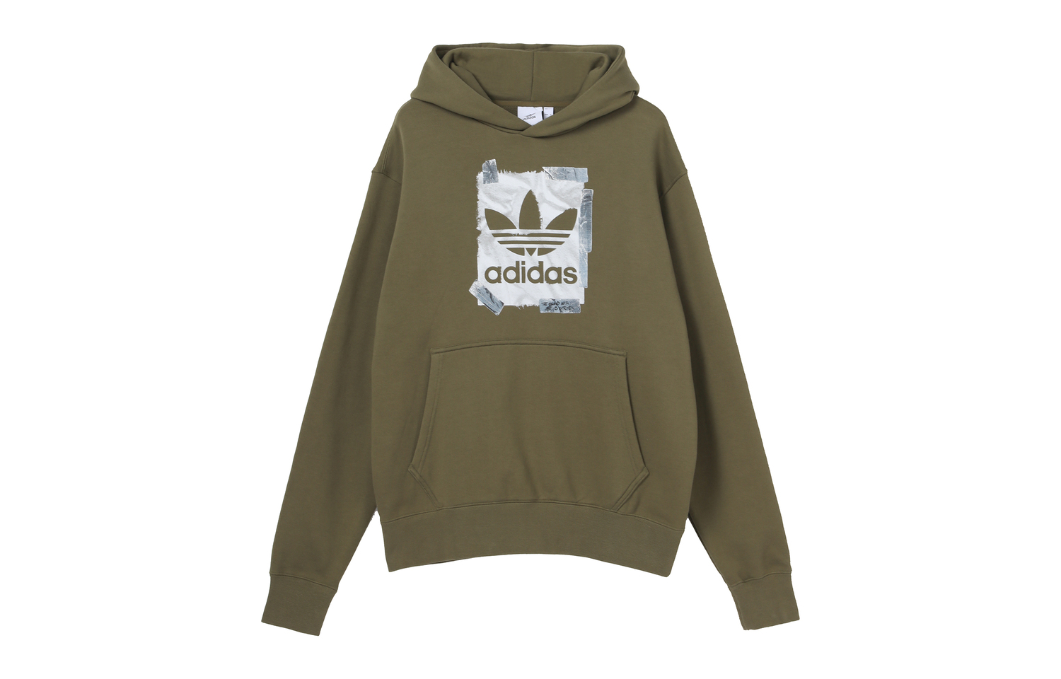 

Свитшот унисекс зеленый Adidas Originals, зеленый