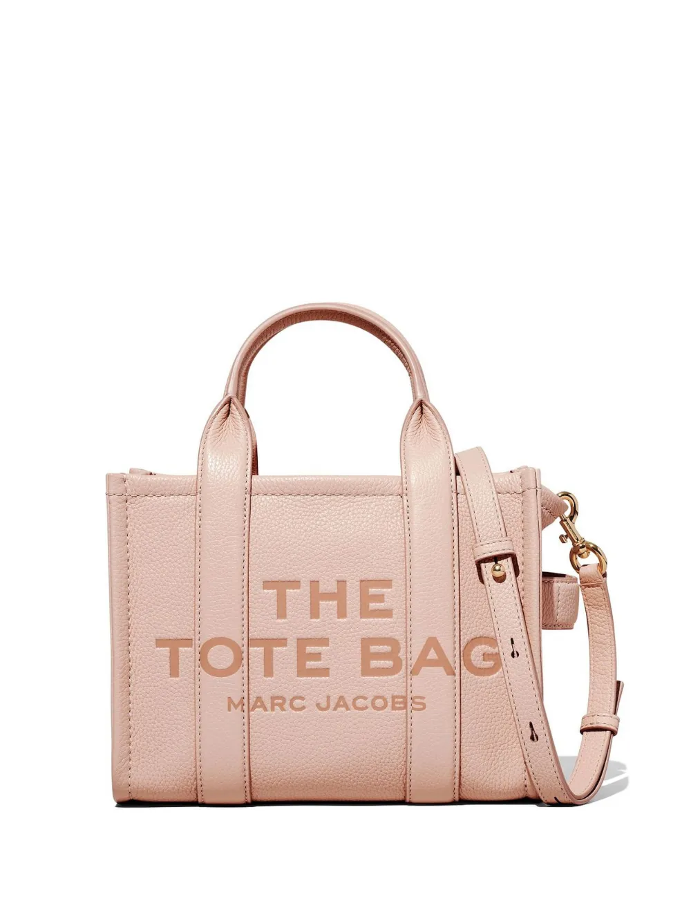

Маленькая сумка The Leather Tote MARC JACOBS, нейтральный