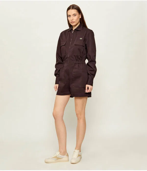 Комбинезон Lacoste Regular Fit, коричневый — фото 2