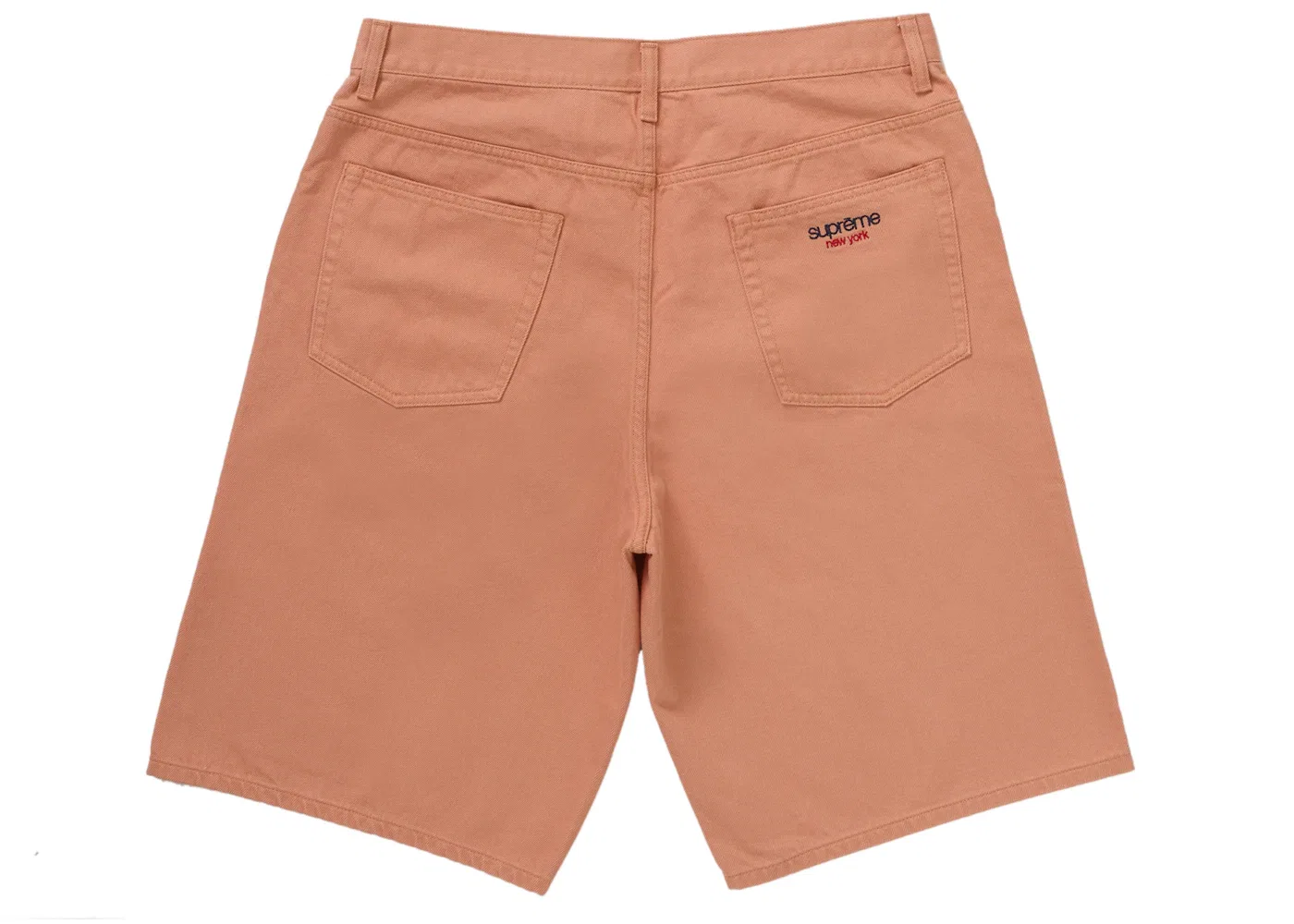 Мужские шорты с принтом Baggy Denim Short Supreme, Dusty Peach — фото 2