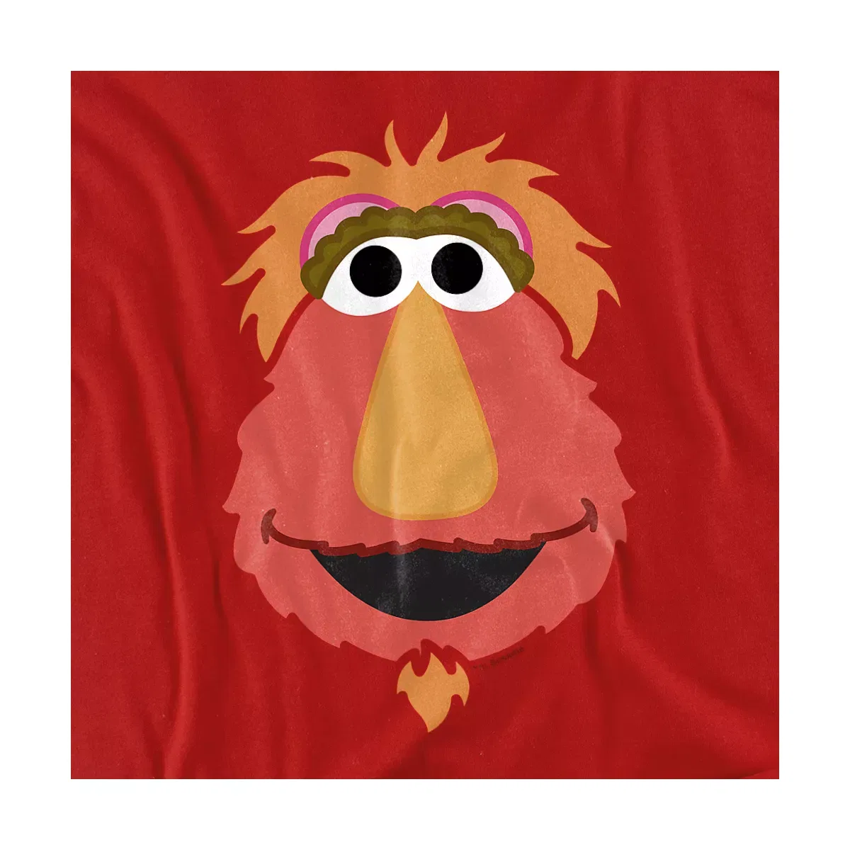 Детское боди с коротким рукавом Sesame Street, Red — фото 2