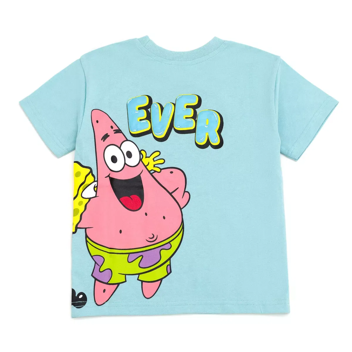 Детское футболка с принтом SpongeBob SquarePants Birthday T-Shirt SpongeBob SquarePants, Mint Green — фото 4