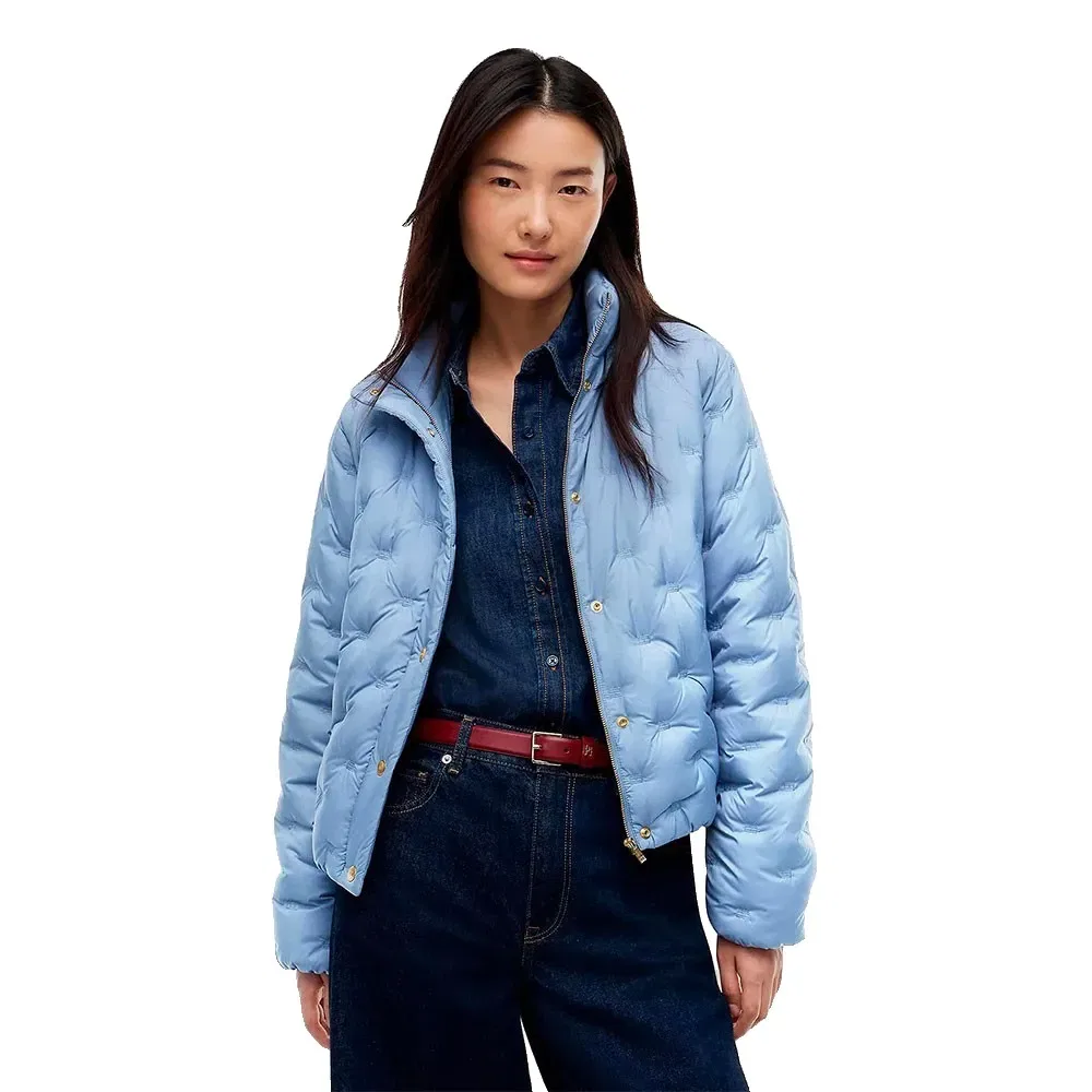 Женское стеганое пальто с утеплителем Tommy hilfiger, Blue