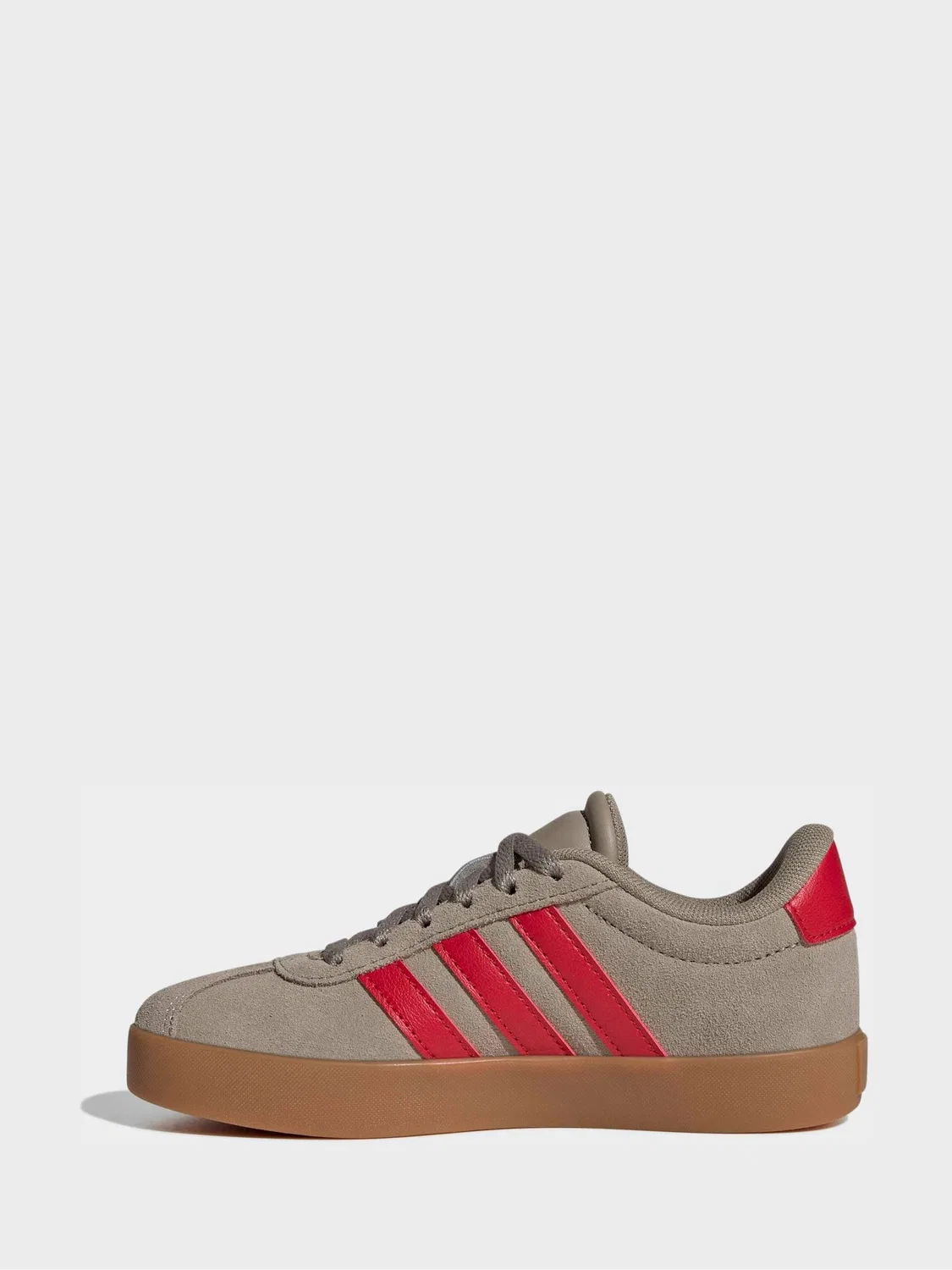 Кроссовки VL Court 3.0 adidas, коричневый/красный — фото 2