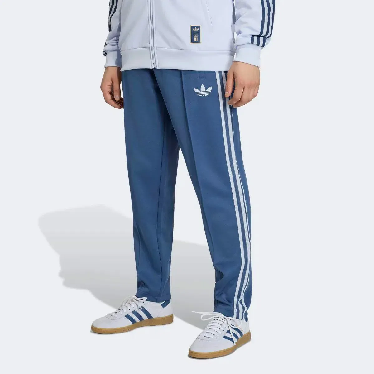 Мужские спортивные штаны из интерлока adidas Originals, Azul Marino