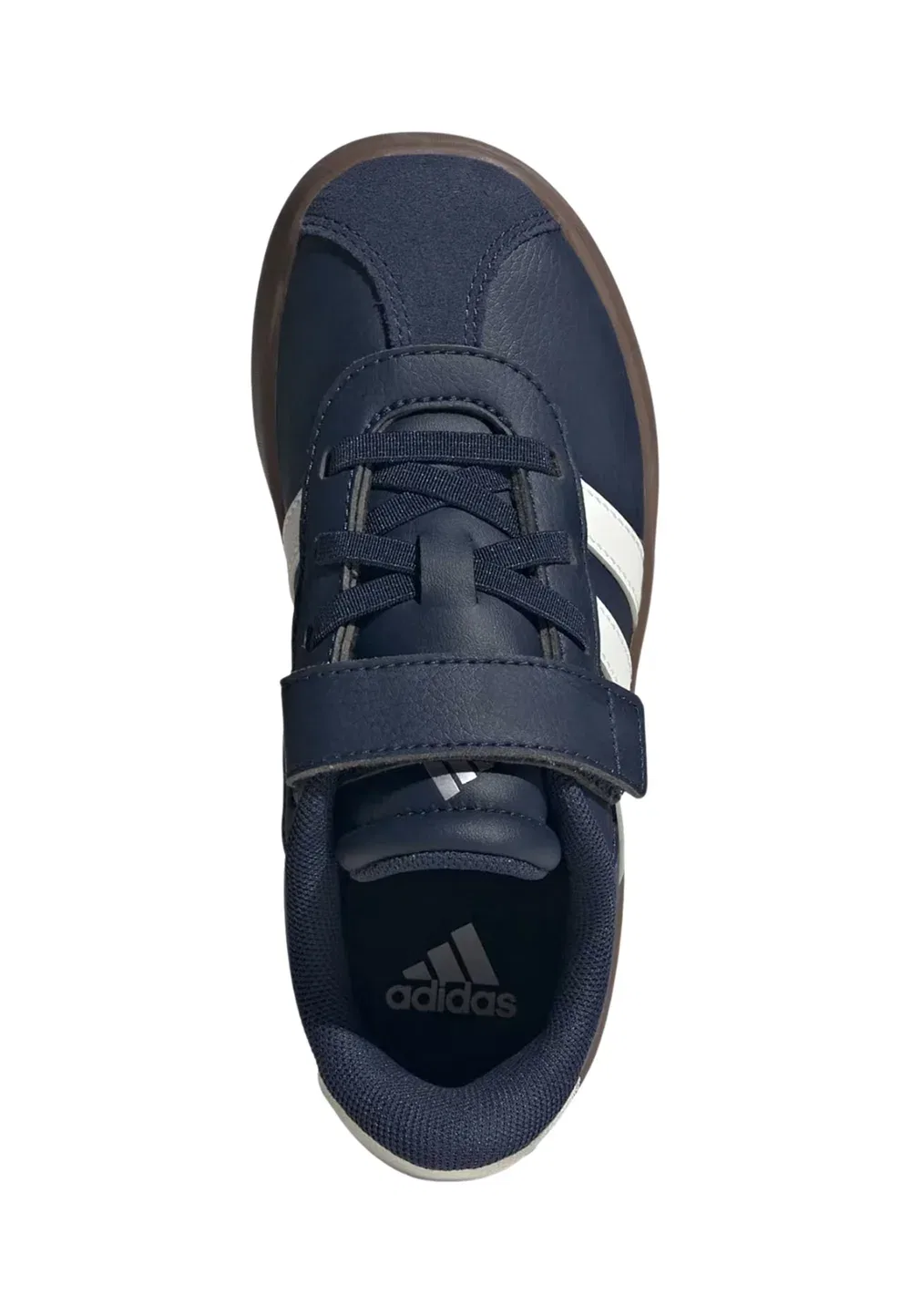 Adidas vl Court 3 0 кроссовки kinderschuhe кроссовки унисекс - кроссовки Adidas Sportswear, Night Indigo Core White Gum — фото 3