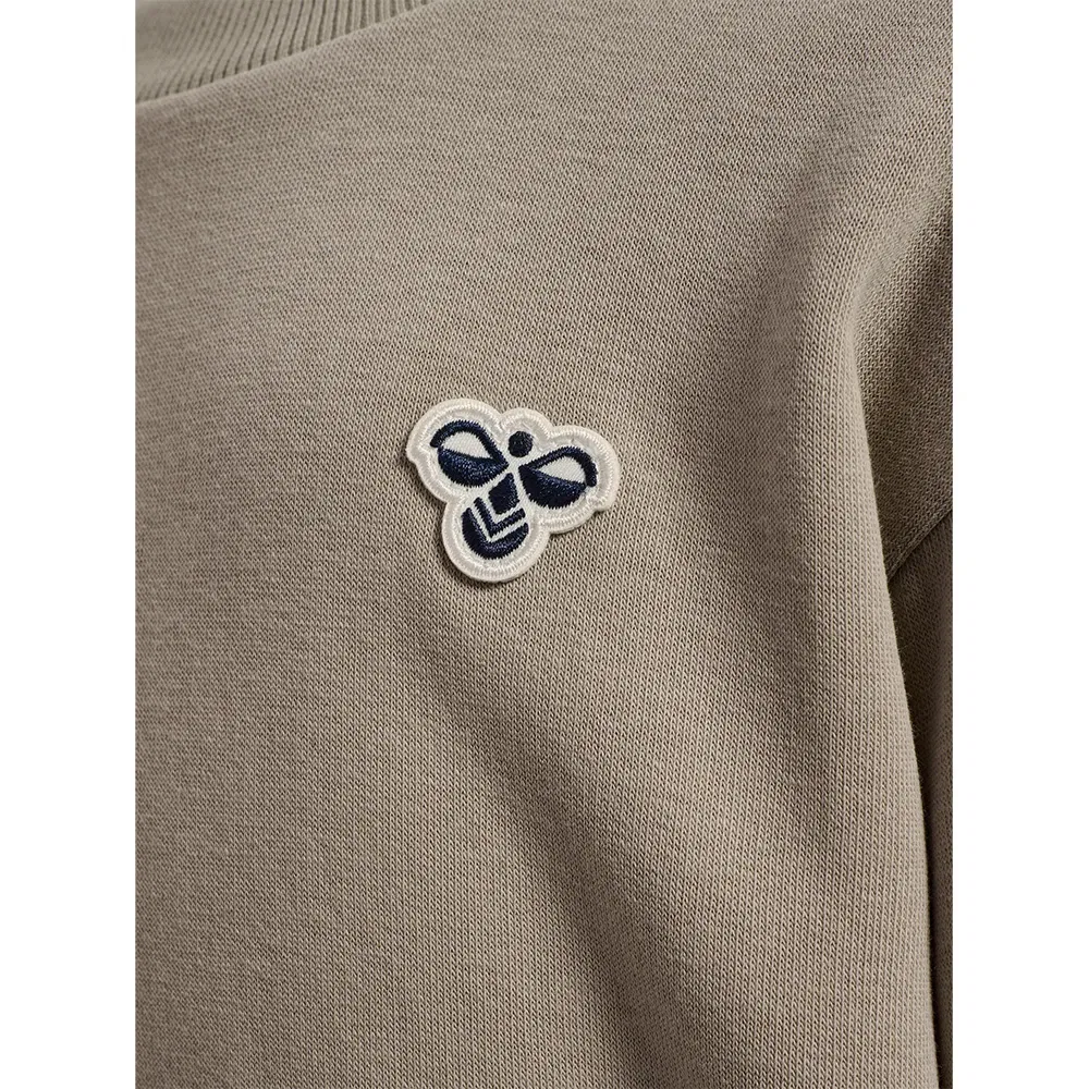 Детский свитшот свободного кроя с принтом Mini Loose Crewneck Bee Hummel, Beige — фото 3
