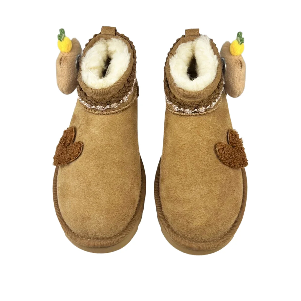 Ботинки UGG Classic Ultra Mini Warm And Wear-Resistant, коричневый — фото 4