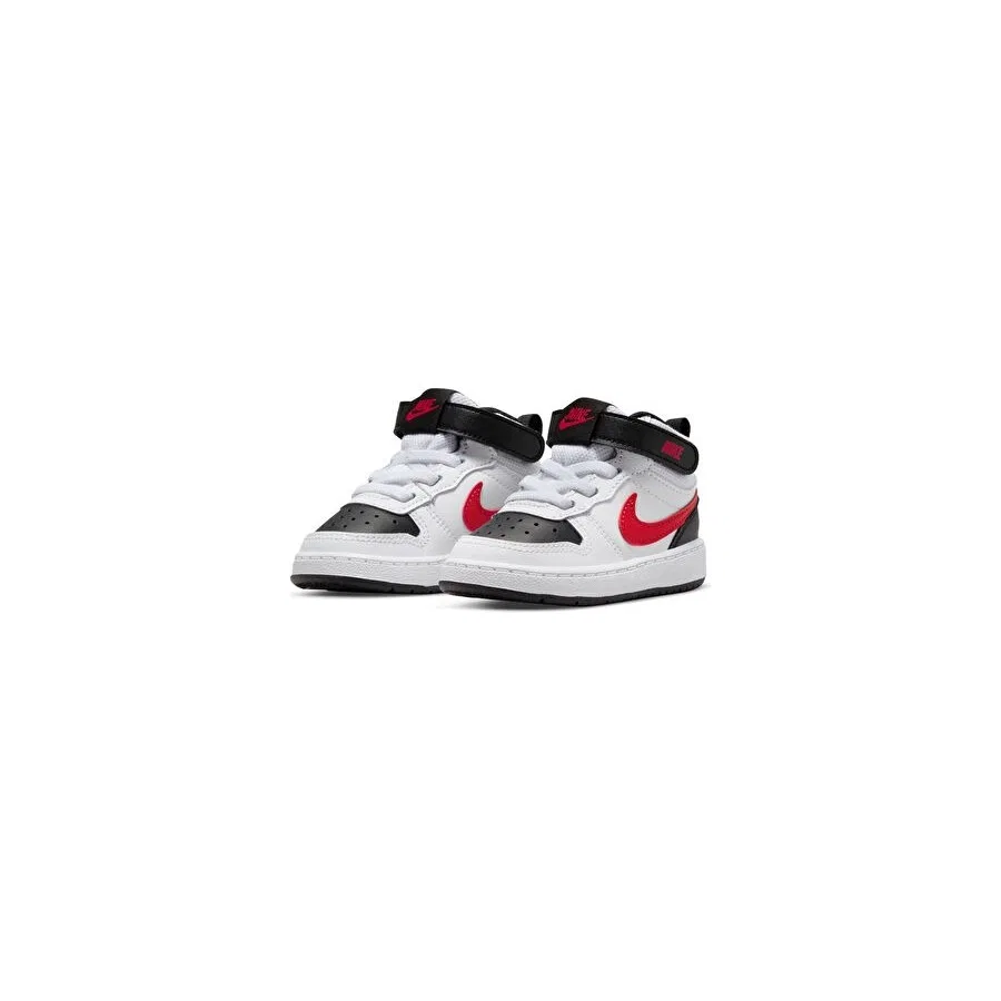 Детские кроссовки Nike Court Borough Mid 2 (TDV) CD7784-110, Белый — фото 3