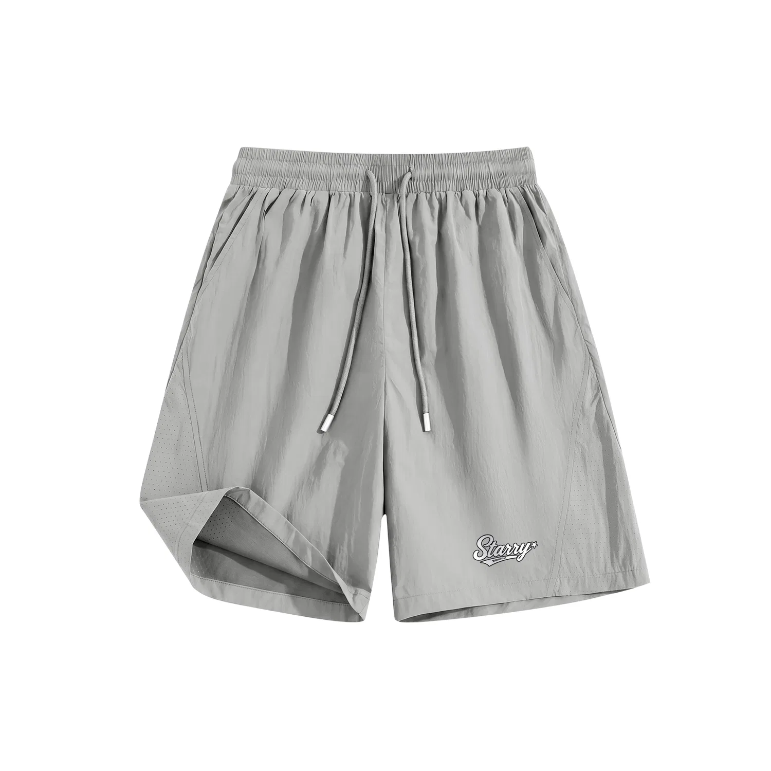 Детские шорты унисекс прямого кроя Ice Silk Sun Protection WARRIOR, Silver Gray